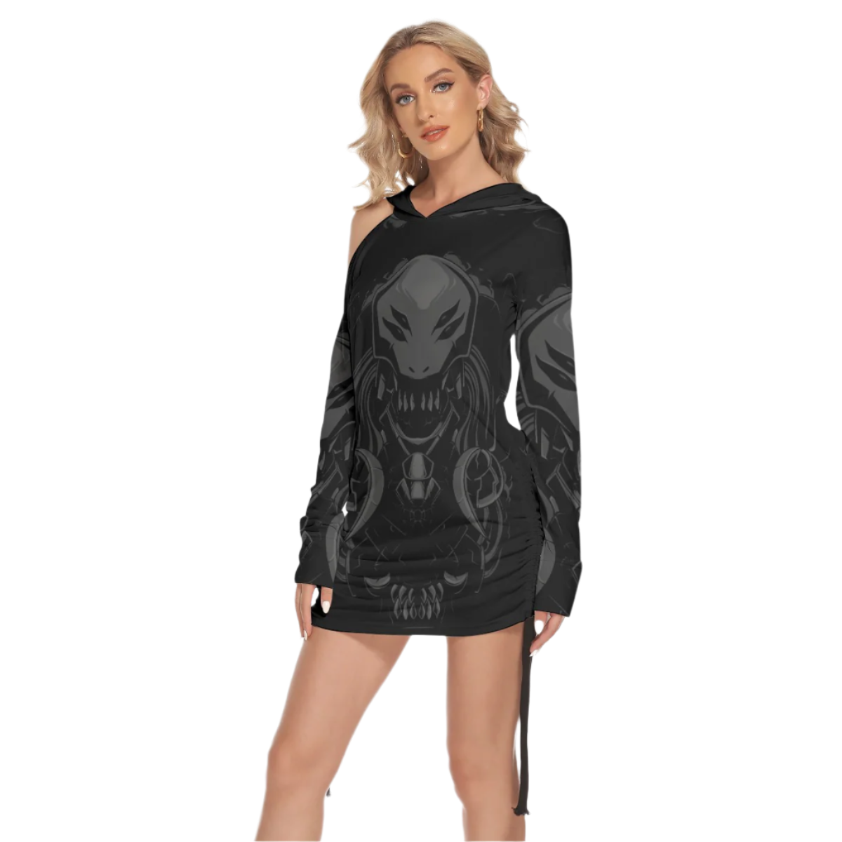 PREDATOR | Hooded Dress