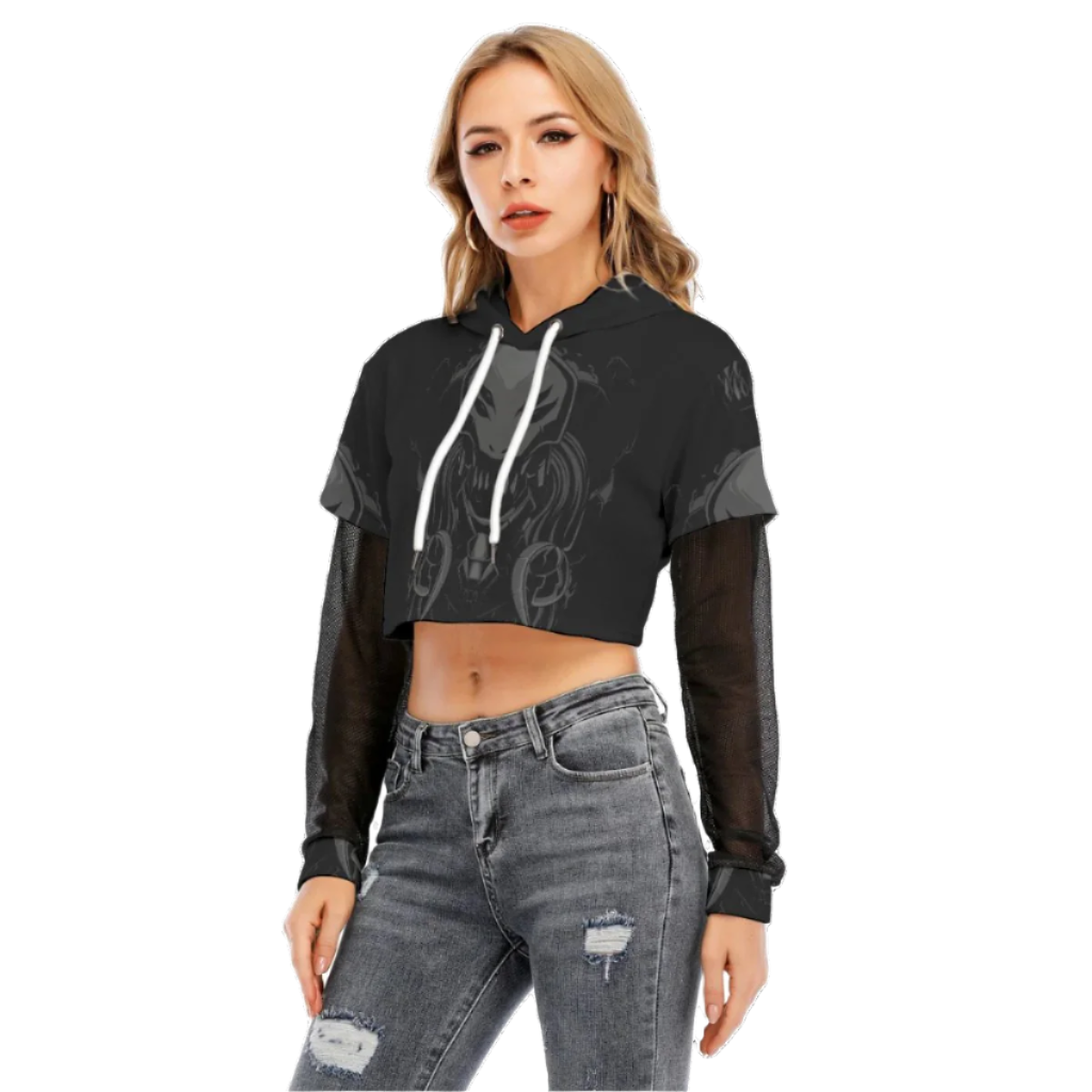 PREDATOR | Cropped Hoodie