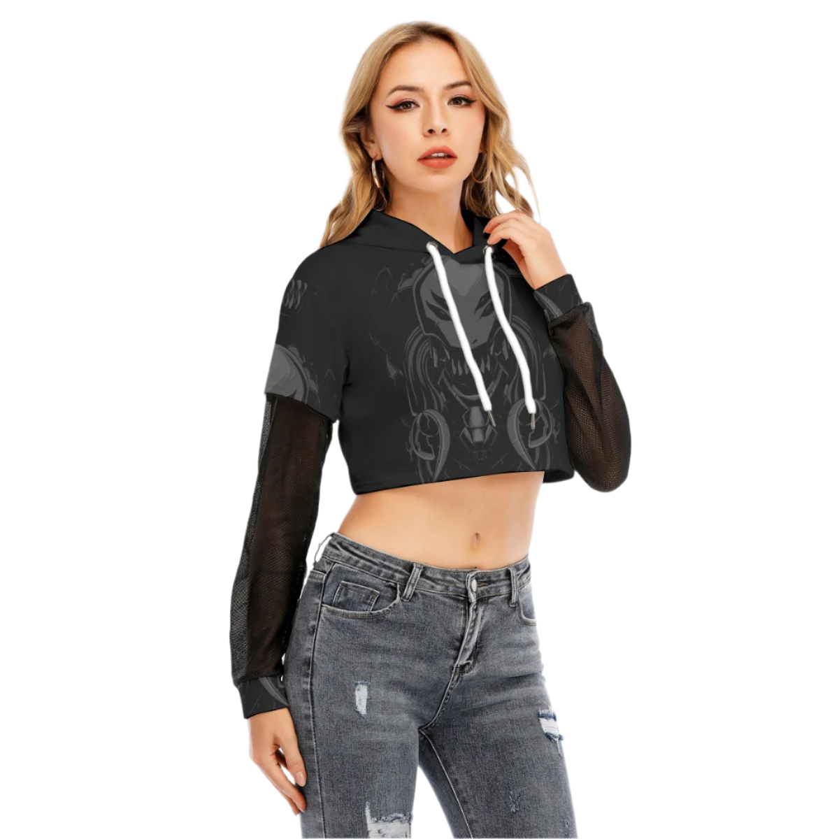 PREDATOR | Cropped Hoodie