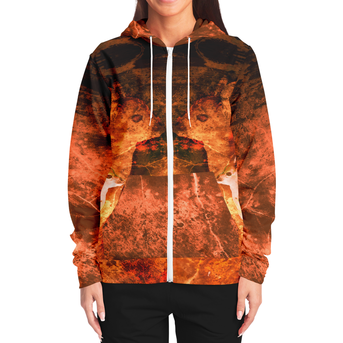 FALINE Zip-Up Hoodie