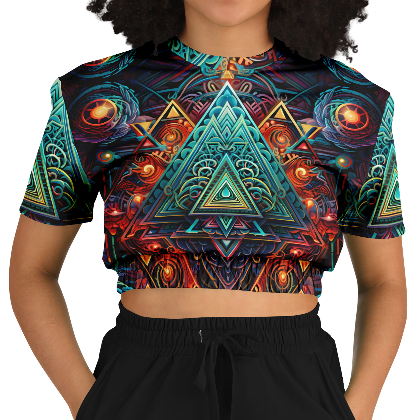 QUANTUM CHROMATIC | Crop Top