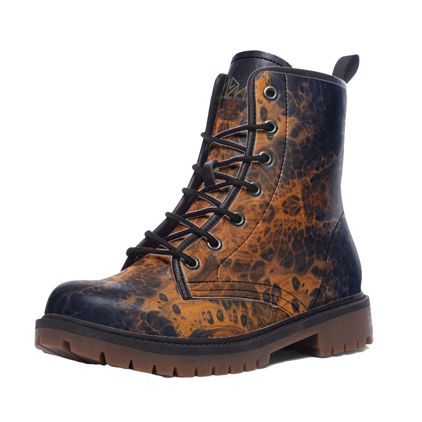 FRACTAL FLUID | Leather Boots
