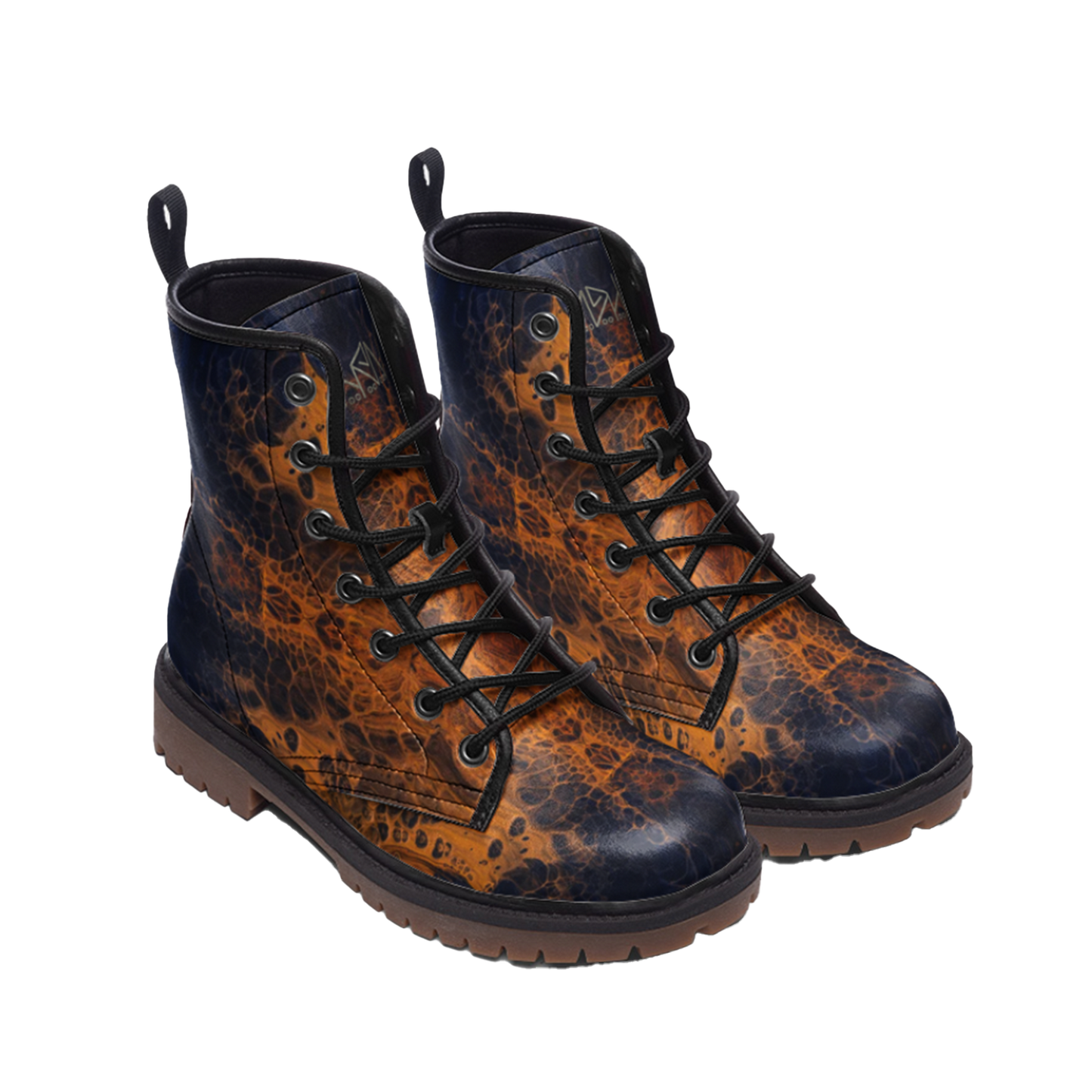 FRACTAL FLUID | Leather Boots
