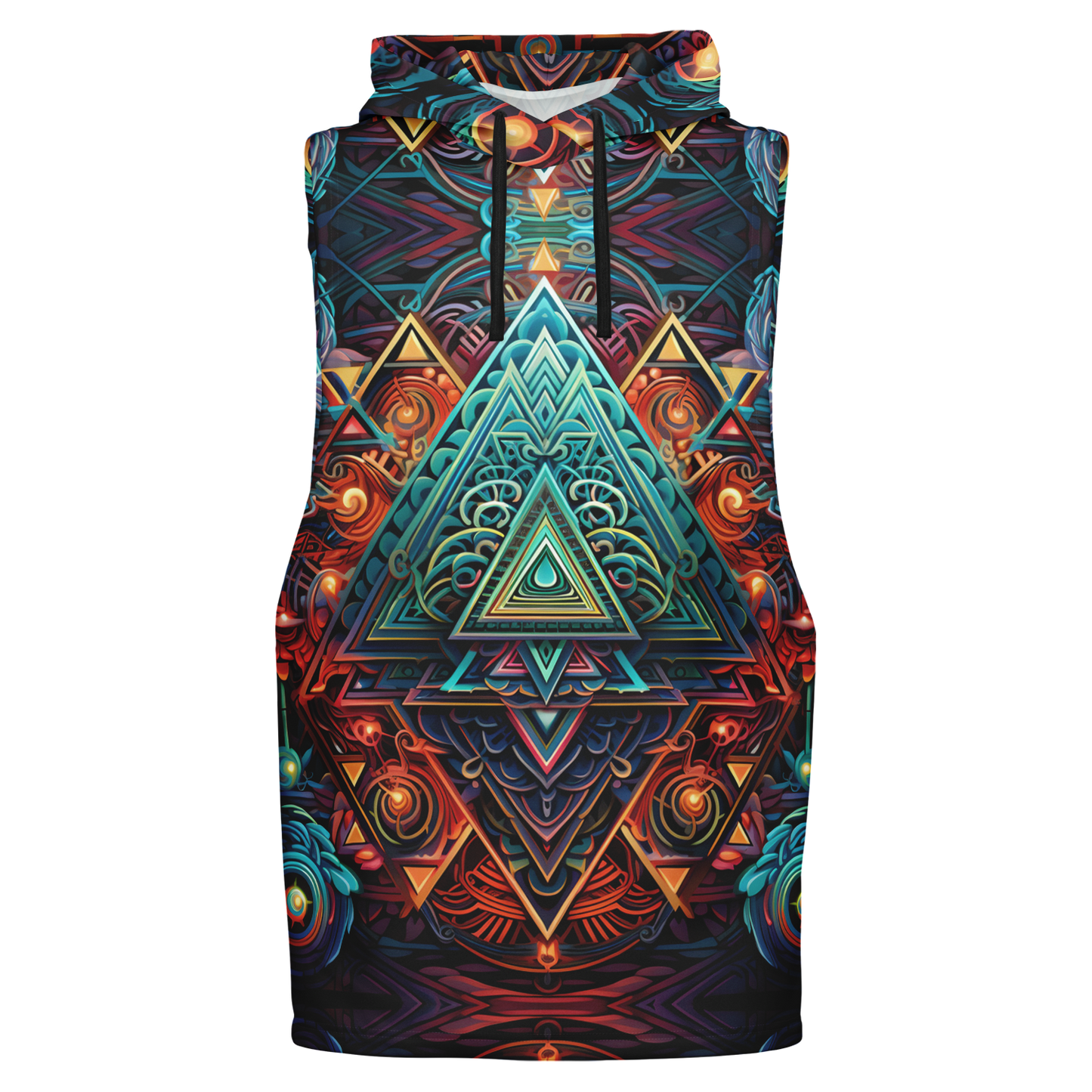 QUANTUM CHROMATIC | Sleeveless Hoodie