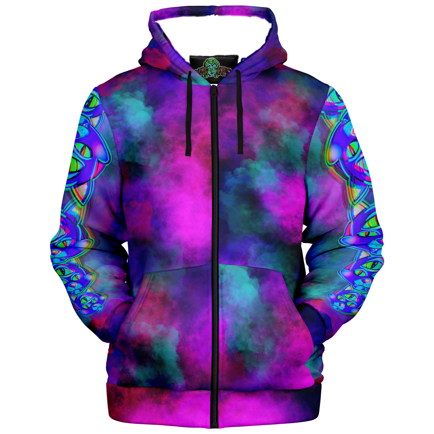 Space Cat | Hoodie Jacket | MEDUSA