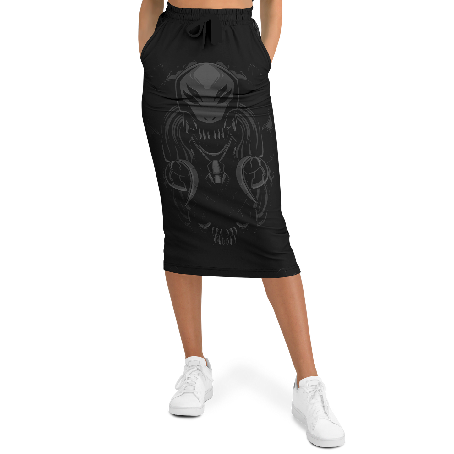 Athletic Long Pocket Skirt - AOP