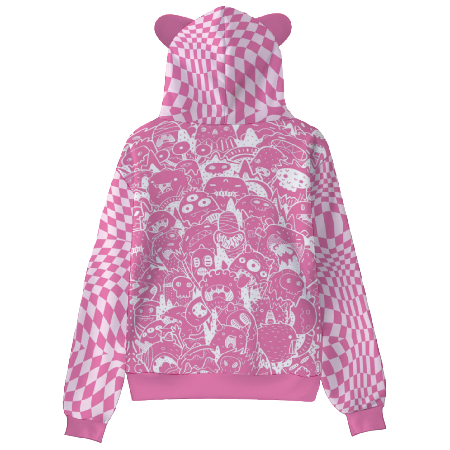 PINKU NO BAKUHATSU Kawaii | Cat-eared Hoodie